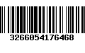 Código de Barras 3266054176468