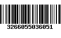 Código de Barras 3266055036051