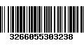 Código de Barras 3266055303238