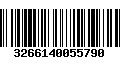 Código de Barras 3266140055790