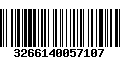 Código de Barras 3266140057107