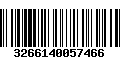 Código de Barras 3266140057466