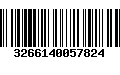 Código de Barras 3266140057824