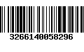 Código de Barras 3266140058296