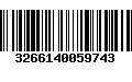 Código de Barras 3266140059743