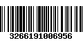 Código de Barras 3266191006956