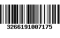 Código de Barras 3266191007175