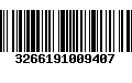 Código de Barras 3266191009407