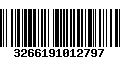 Código de Barras 3266191012797