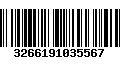 Código de Barras 3266191035567