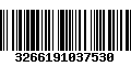 Código de Barras 3266191037530