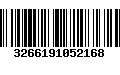 Código de Barras 3266191052168