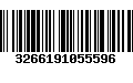 Código de Barras 3266191055596