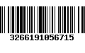 Código de Barras 3266191056715