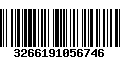 Código de Barras 3266191056746