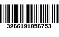 Código de Barras 3266191056753