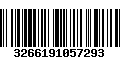 Código de Barras 3266191057293