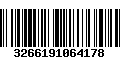 Código de Barras 3266191064178