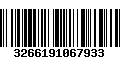 Código de Barras 3266191067933