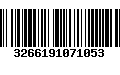 Código de Barras 3266191071053