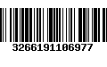 Código de Barras 3266191106977