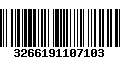 Código de Barras 3266191107103