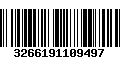 Código de Barras 3266191109497