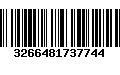 Código de Barras 3266481737744