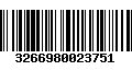 Código de Barras 3266980023751