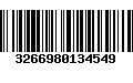 Código de Barras 3266980134549