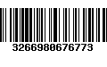 Código de Barras 3266980676773