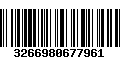 Código de Barras 3266980677961