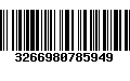 Código de Barras 3266980785949