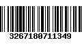 Código de Barras 3267180711349