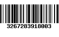 Código de Barras 3267283918003