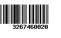 Código de Barras 3267460020