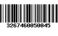 Código de Barras 3267460050045