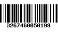 Código de Barras 3267460050199