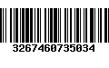 Código de Barras 3267460735034