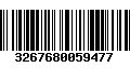 Código de Barras 3267680059477