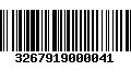 Código de Barras 3267919000041