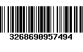 Código de Barras 3268690957494