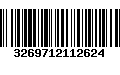 Código de Barras 3269712112624