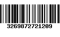 Código de Barras 3269872721209