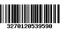 Código de Barras 3270120539590