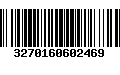 Código de Barras 3270160602469