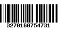 Código de Barras 3270160754731