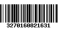 Código de Barras 3270160821631