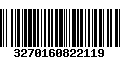 Código de Barras 3270160822119