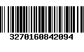 Código de Barras 3270160842094